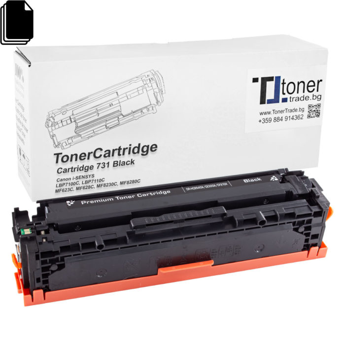 Canon Cartridge 731BK Black (CRG-731BK) неоригинален консуматив