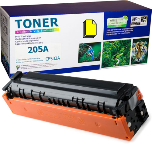 HP 205A Yellow, CF532A Toner Cartridge