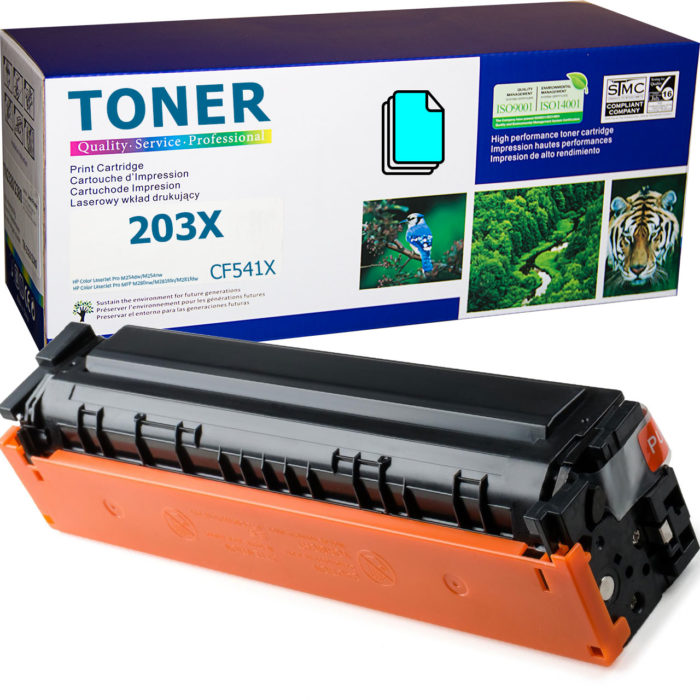 HP 203X Cyan, CF541X Toner Cartridge