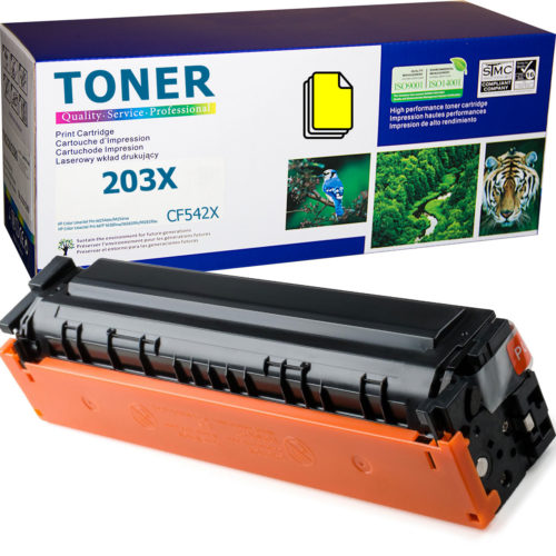 HP 203X Yellow, CF542X Toner Cartridge