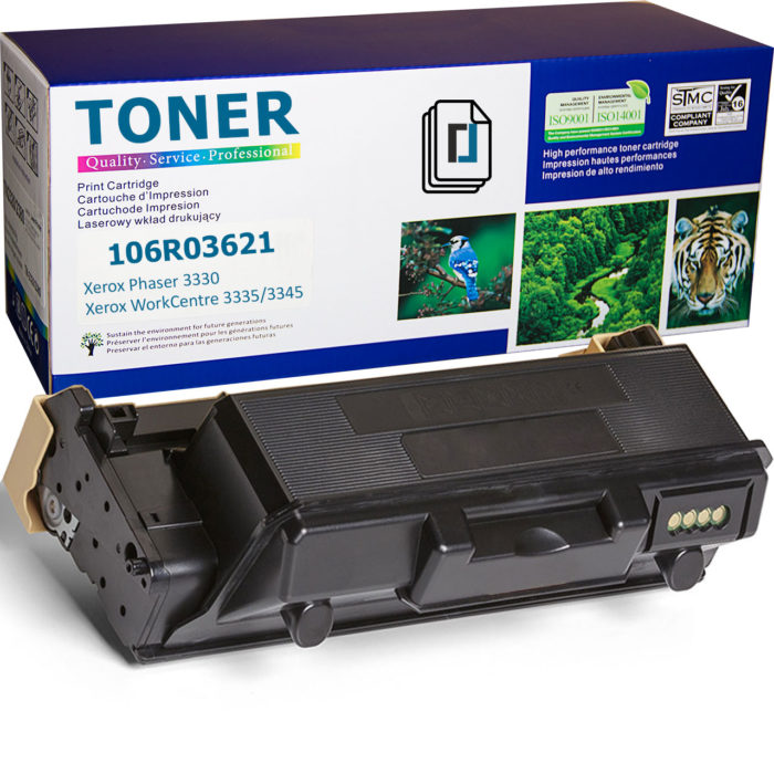 106R03621 Toner Cartridge compatible with Xerox WorkCentre 3335
