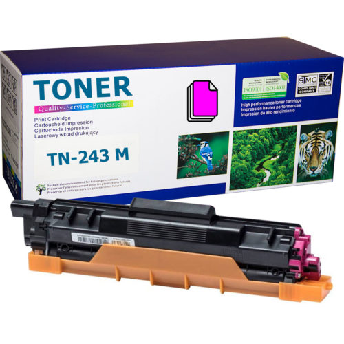 Toner cartridge replacement for Brother TN-243M