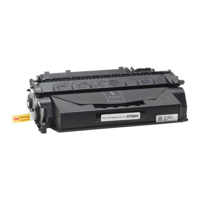 Static Control® toner cartridge replacement for HP CF280X, 80X