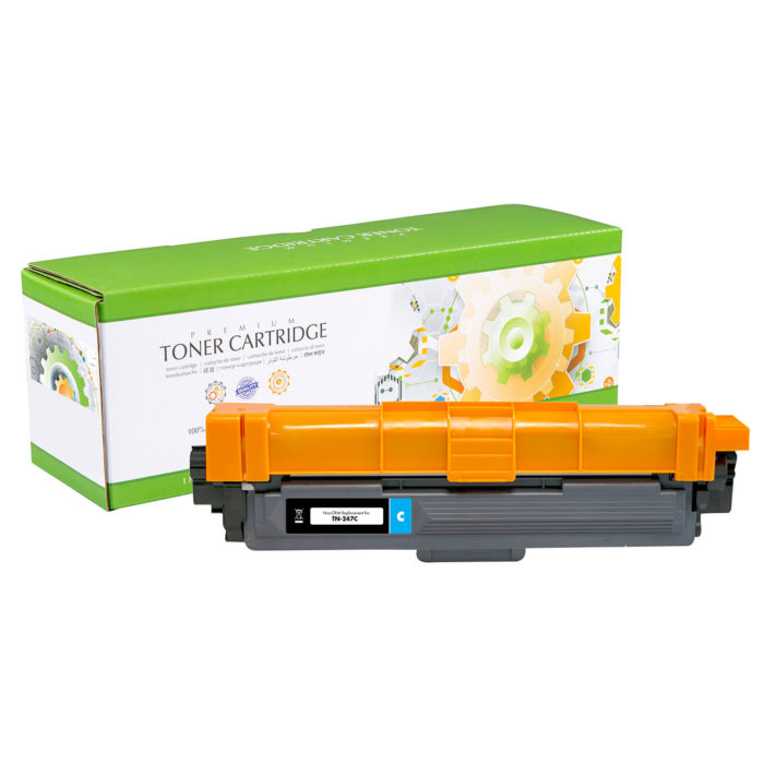 Static Control® toner cartridge replacement for Brother TN-247C