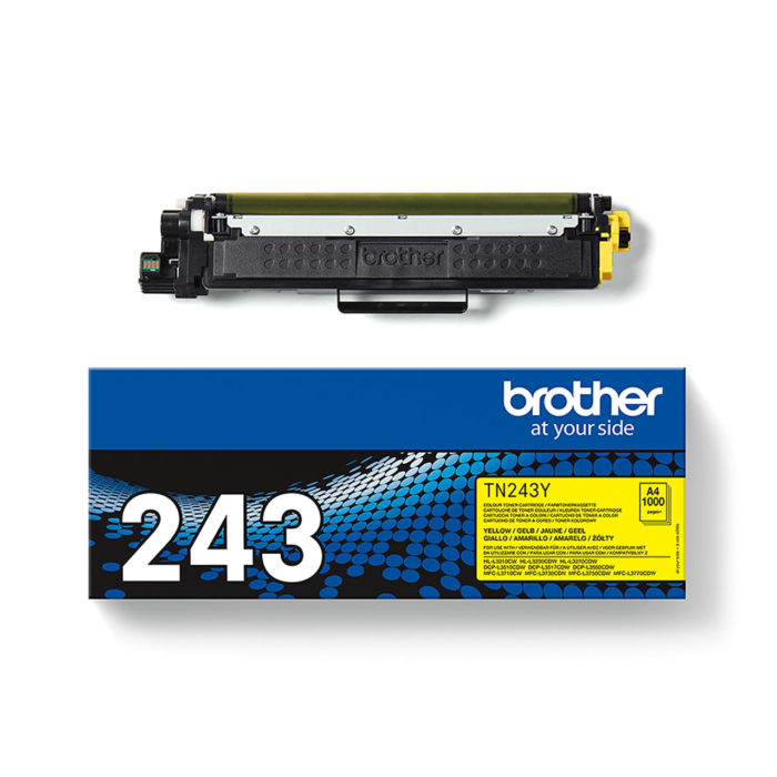 OEM toner cartridge HP Brother TN-243Y Yellow