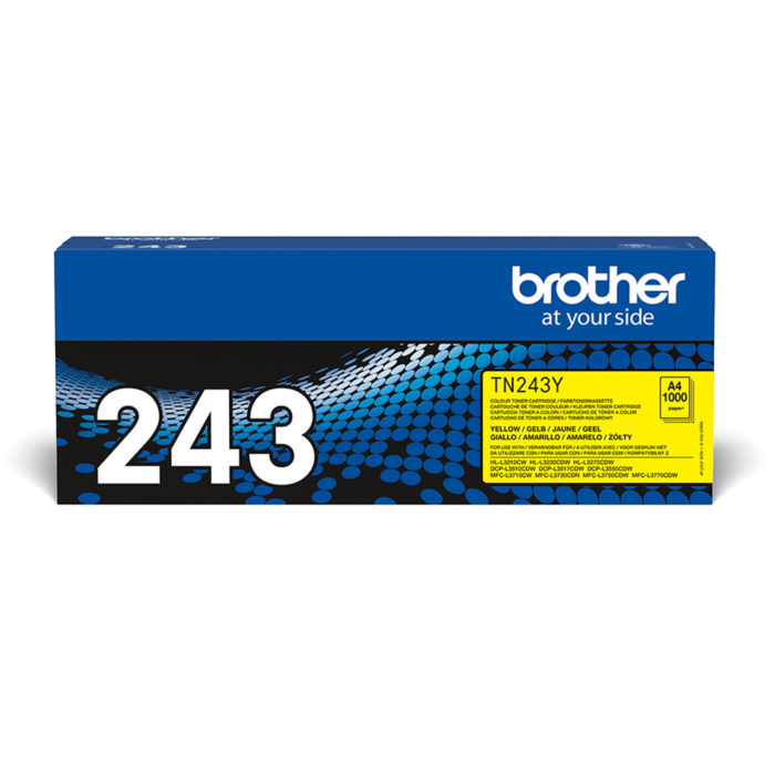 OEM toner cartridge HP Brother TN-243Y Yellow