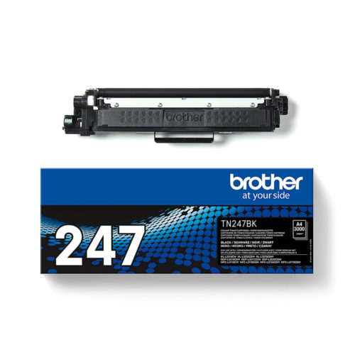 OEM toner cartridge HP Brother TN-247BK Black