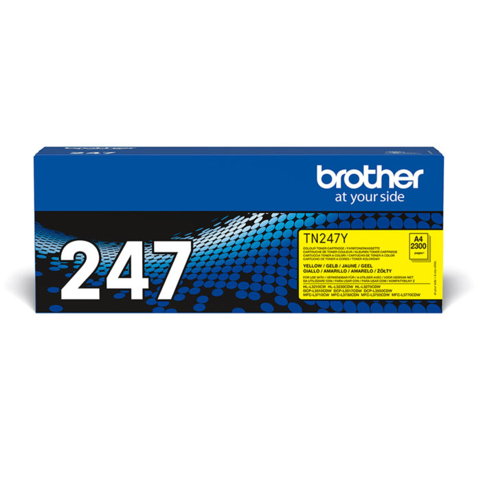 OEM toner cartridge HP Brother TN-247Y Yellow