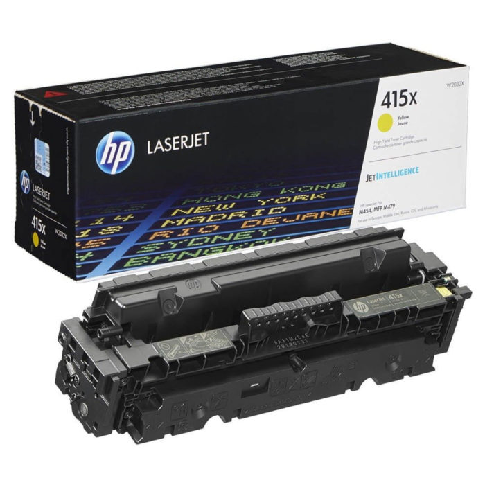 OEM toner cartridge HP 415X Yellow (W2032X)