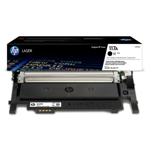 OEM toner cartridge HP 117A Black (W2070A)