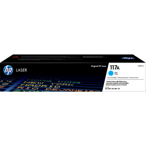 OEM toner cartridge HP 117A Cyan (W2071A)