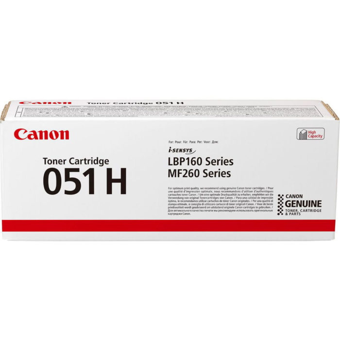 OEM toner cartridge Canon 051H Black