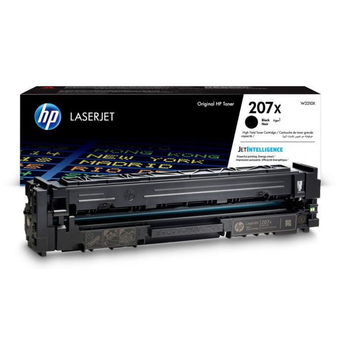 OEM toner cartridge HP 207X Black (W2210X)