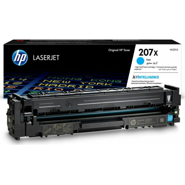 OEM toner cartridge HP 207X Cyan (W2211X)