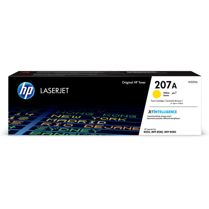 OEM toner cartridge HP 207A Yellow (W2212A)