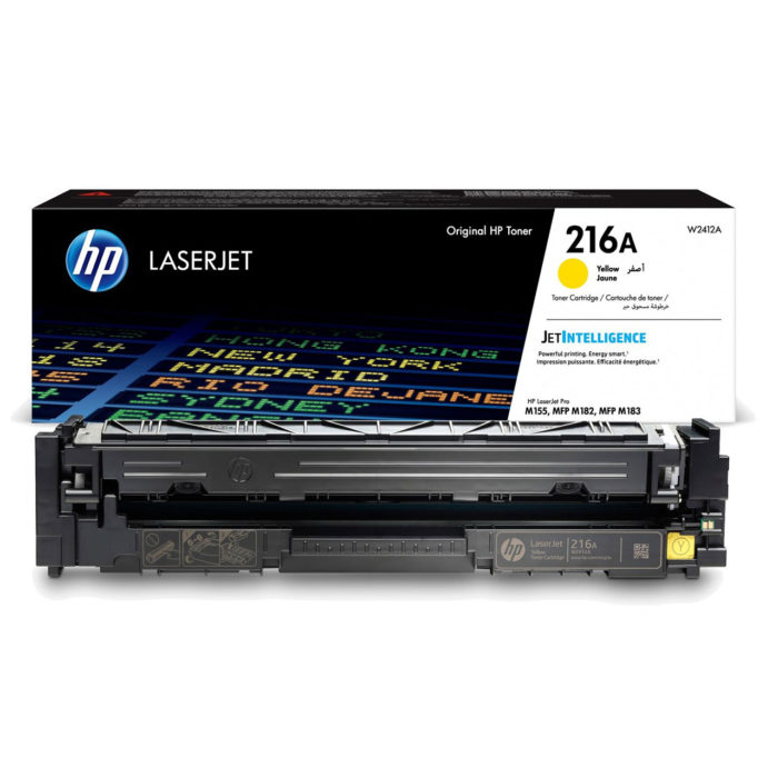 OEM toner cartridge HP 216A Yellow (W2412A)