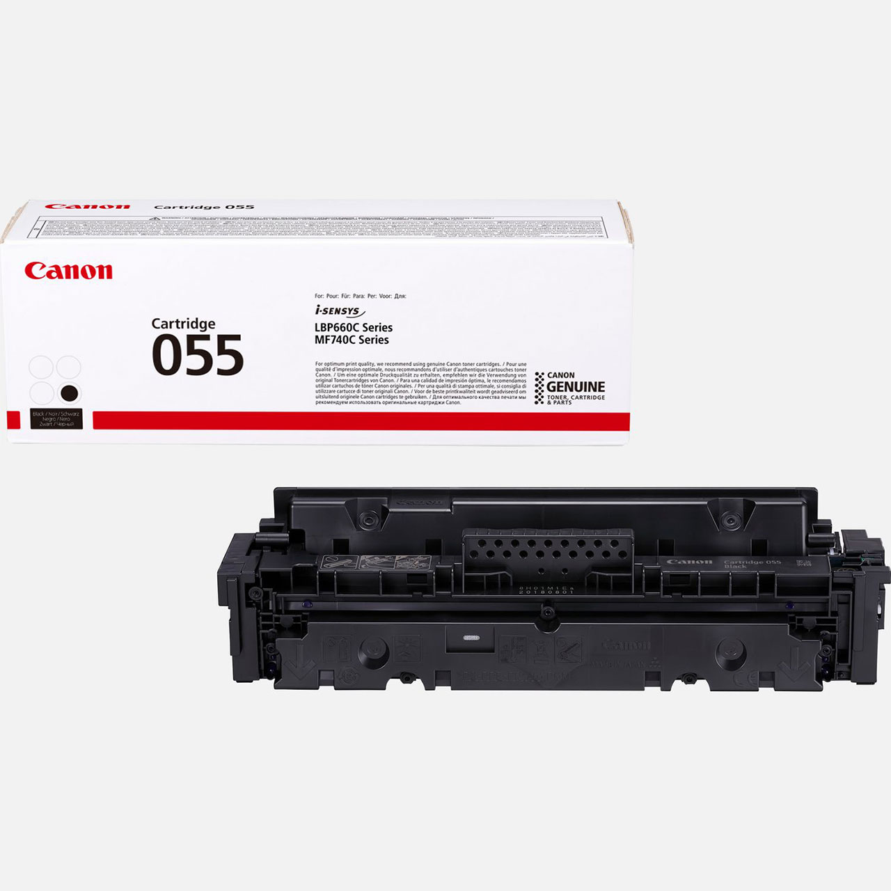 OEM toner cartridge Canon 055 Black