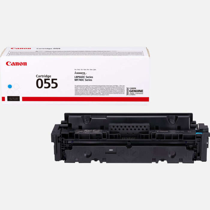 OEM toner cartridge Canon 055 Cyan