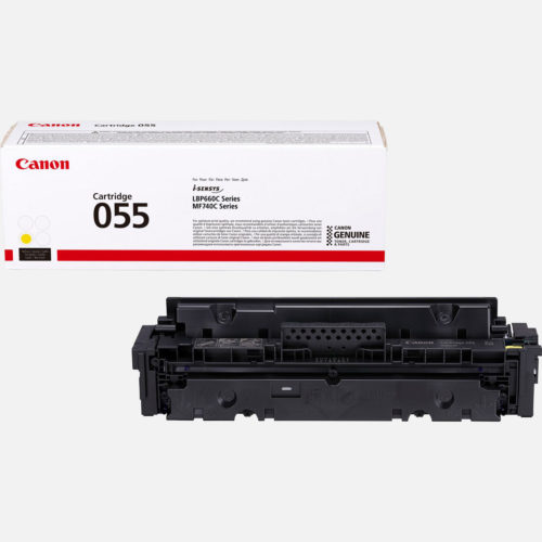 OEM toner cartridge Canon 055 Yellow