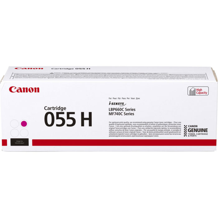 OEM toner cartridge Canon 055H Magenta