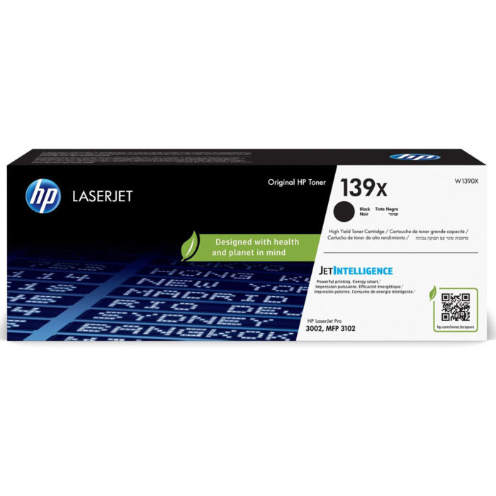 OEM toner cartridge HP 139X Black (W1390X)