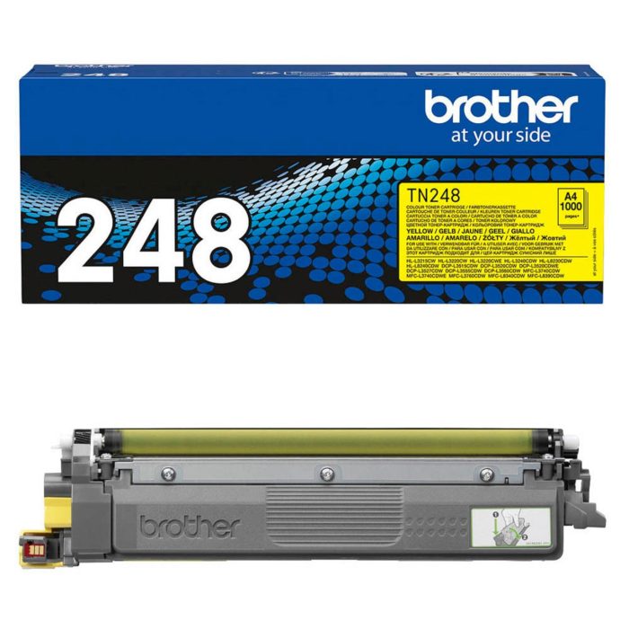 OEM toner cartridge Brother TN-248Y Yellow (TN248Y)