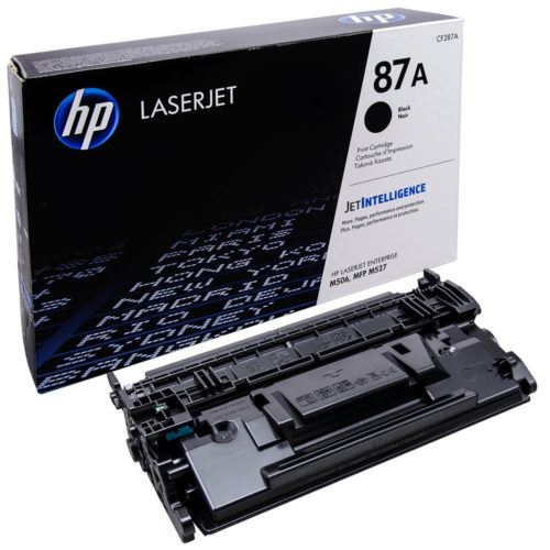 OEM toner cartridge HP 87A Black (CF287A)