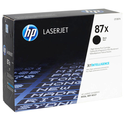 OEM toner cartridge HP 87X Black (CF287X)