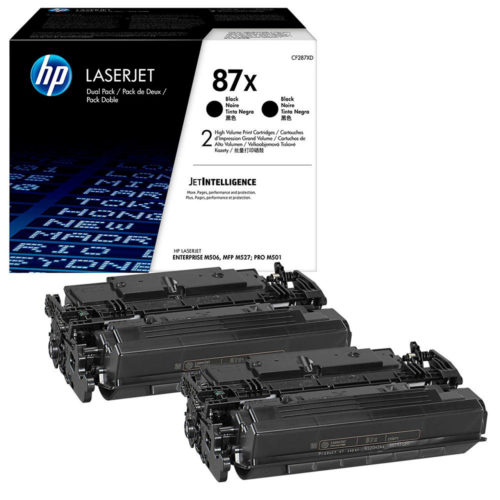 OEM toner cartridge HP 87X Black (CF287XD)